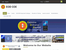Tablet Screenshot of eodcoe.org